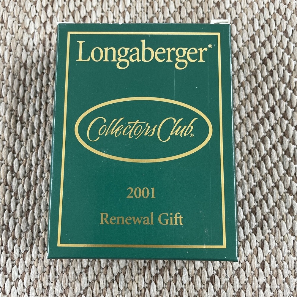 Longaberger‎ Collectors Club 2001 Renewal Gift Pewter Frame